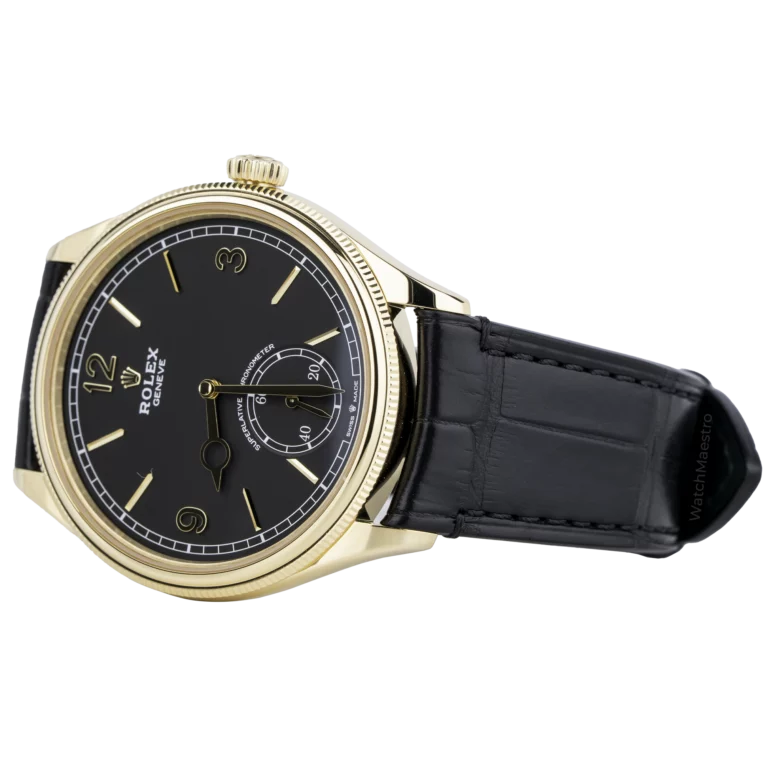 Rolex 1908 YG Matte Black (3)