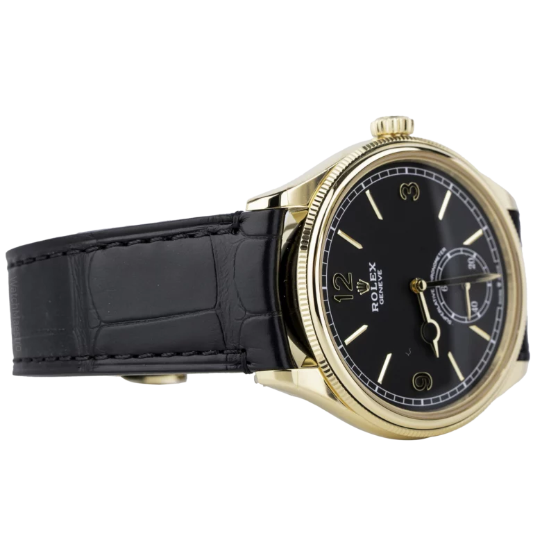 Rolex 1908 YG Matte Black (4)