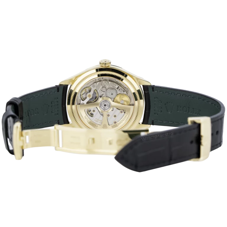 Rolex 1908 YG Matte Black (6)