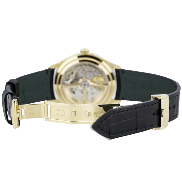 Rolex 1908 YG Matte Black (7)