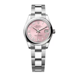 Rolex DJ 31 Pink Roman Smooth Oyster