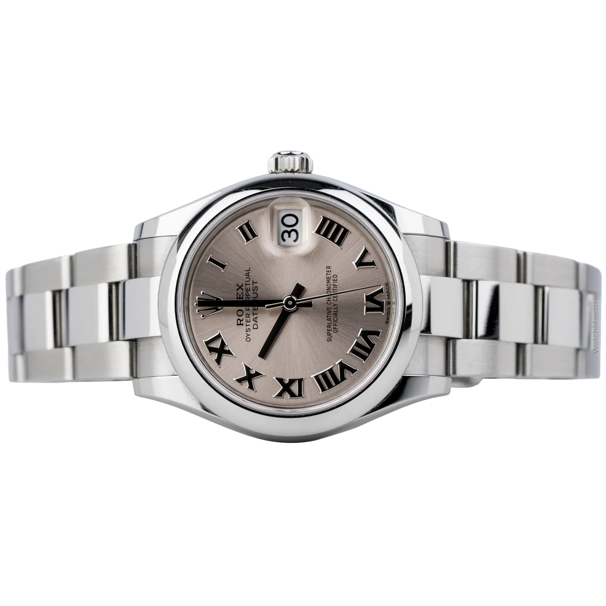 Rolex Datejust 31 Pink Roman Oyster Smooth (2)