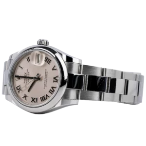 Rolex Datejust 31 Pink Roman Oyster Smooth (4)
