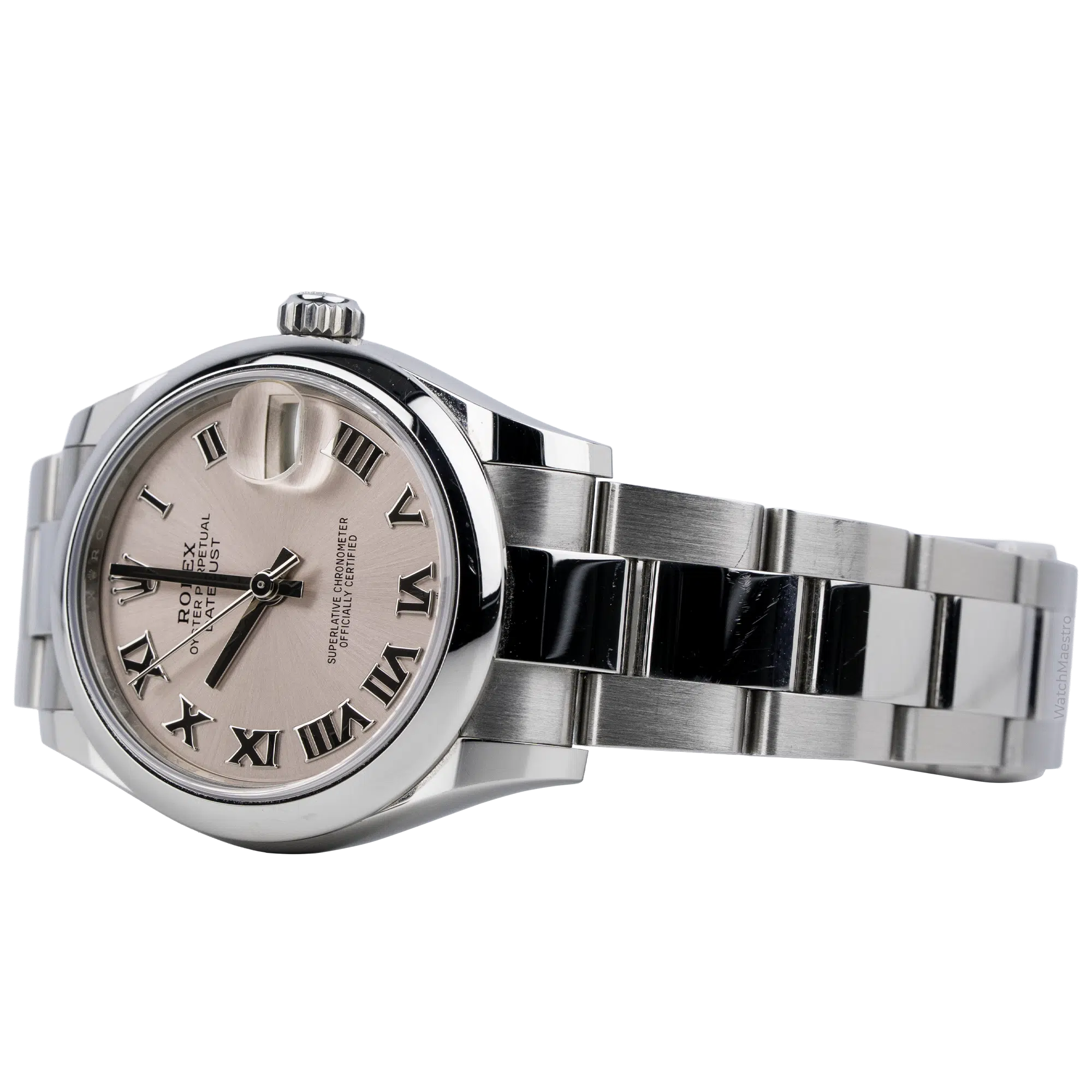 Rolex Datejust 31 Pink Roman Oyster Smooth (4)