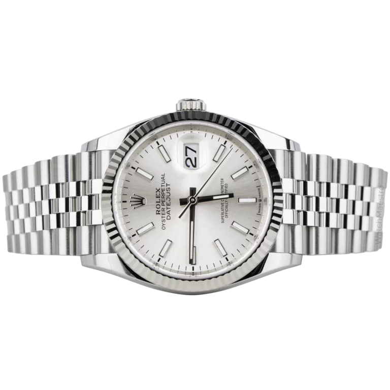 رولكس ديت جست 36 فضية مزركشة (2)