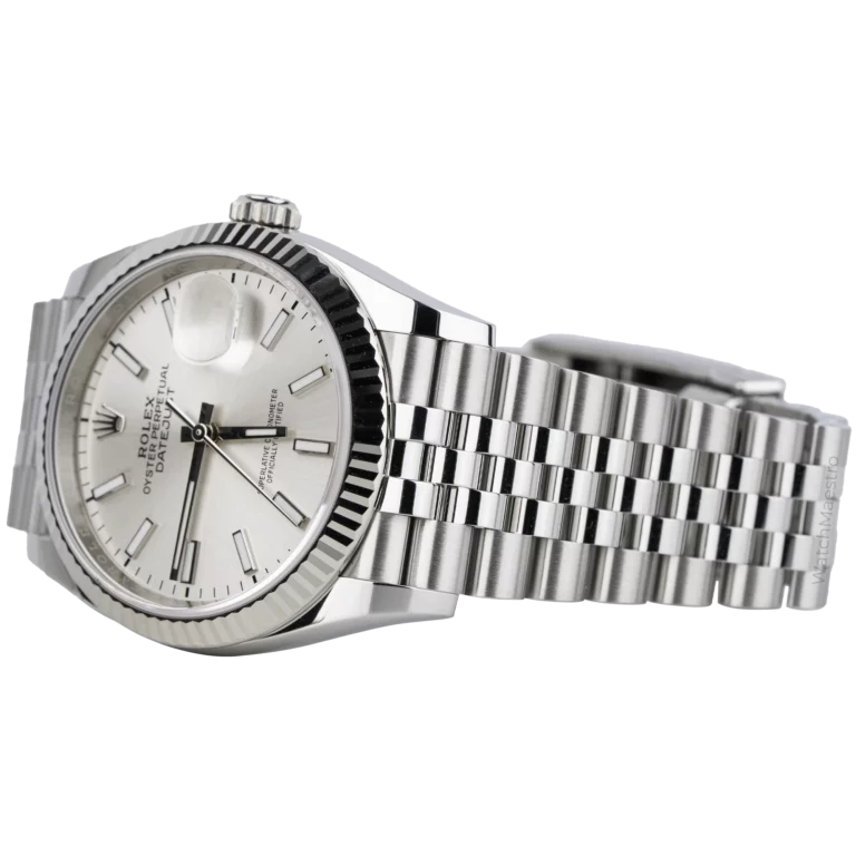 رولكس ديت جست 36 فضية مزركشة (3)