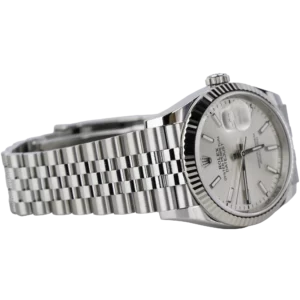 رولكس ديت جست 36 فضية مزركشة (4)