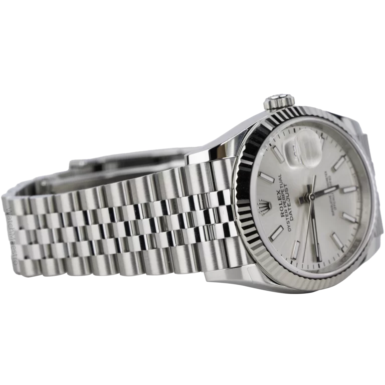 رولكس ديت جست 36 فضية مزركشة (4)