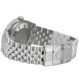 رولكس ديت جست 36 فضية مزركشة (8)