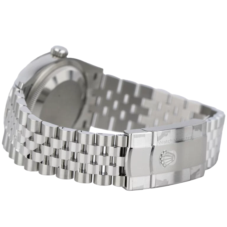 رولكس ديت جست 36 فضية مزركشة (8)