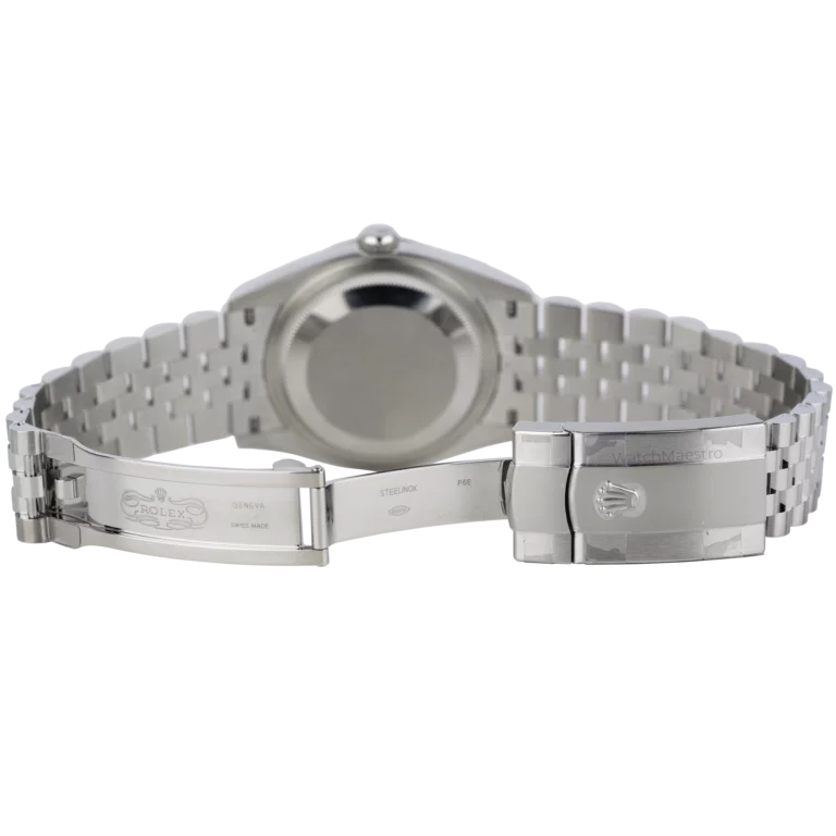 رولكس ديت جست 36 فضية مزركشة (9)