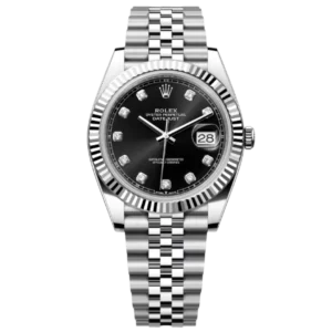 Rolex Datejust 41 Black Diamond Fluted Jub Product