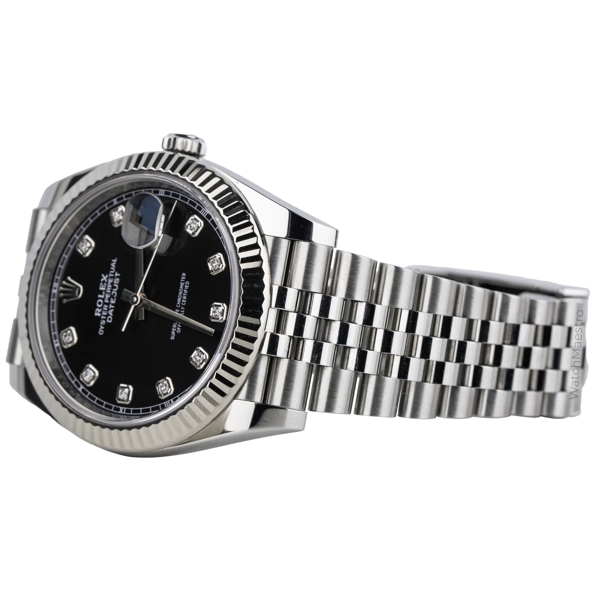 Rolex Datejust 41 Black Diamond Fluted Jubilee (3)