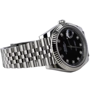 Rolex Datejust 41 Black Diamond Fluted Jubilee (4)