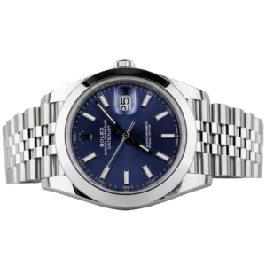 Rolex Datejust 41 Blue Smooth Jubilee Stickers (2)