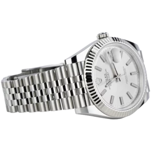 رولكس ديت جست 41 سيلفر فلوتد جوبيلي (4)