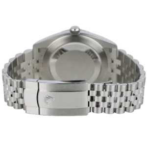 رولكس ديت جست 41 سيلفر فلوتد جوبيلي (5)