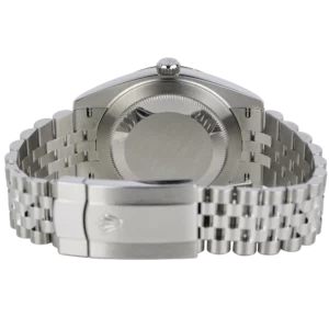 رولكس ديت جست 41 سيلفر فلوتد جوبيلي (6)