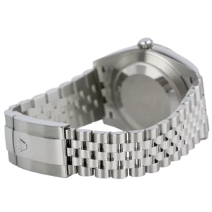 رولكس ديت جست 41 سيلفر فلوتد جوبيلي (7)