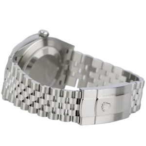 رولكس ديت جست 41 سيلفر فلوتد جوبيلي (8)