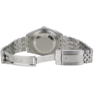 رولكس ديت جست 41 سيلفر فلوتد جوبيلي (9)