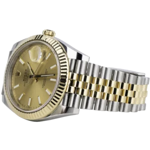 Rolex Datejust 41 Two Tone Champagne Dial Fluted Jub (3)