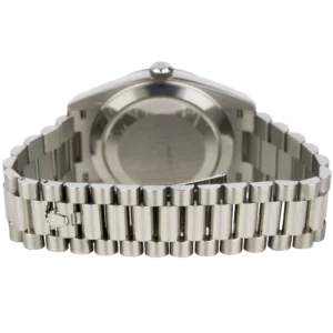 Rolex Day Date White Gold Blue Dial 5