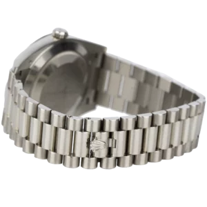 Rolex Day Date White Gold Blue Dial 6