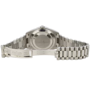 Rolex Day Date White Gold Blue Dial 7