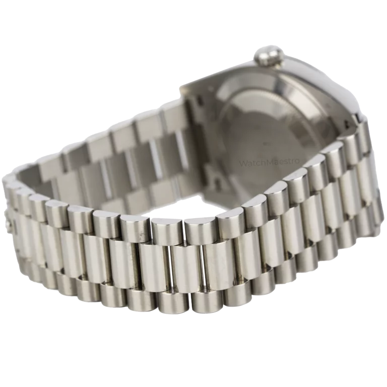 Rolex Day Date White Gold Blue Dial 8