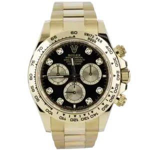 Rolex Daytona YG Black Diamond (1)