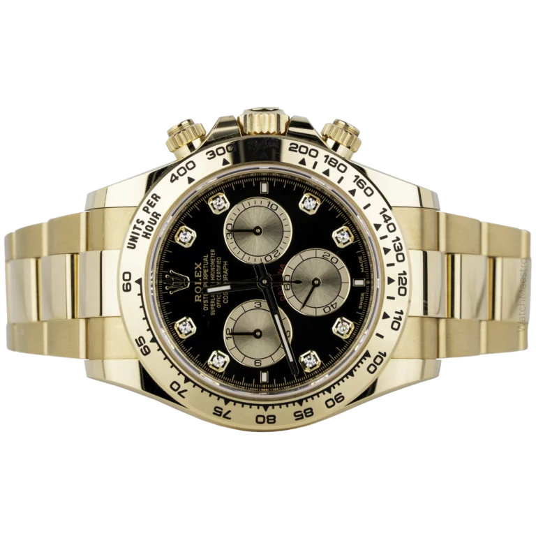 Rolex Daytona YG Black Diamond (2)