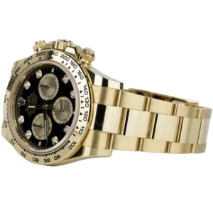 Rolex Daytona YG Black Diamond (3)