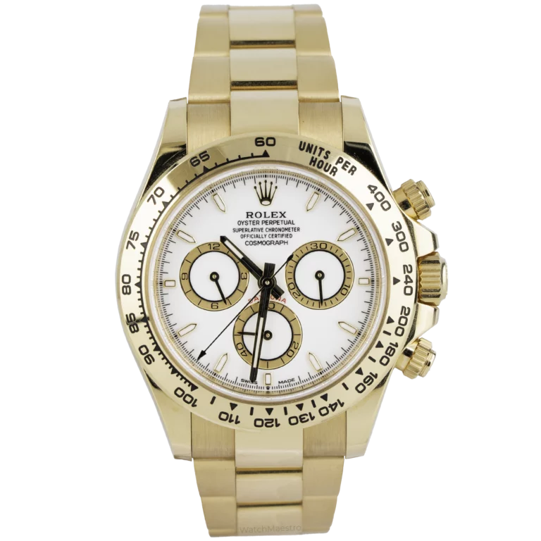 Rolex Daytona YG White Dial (1)