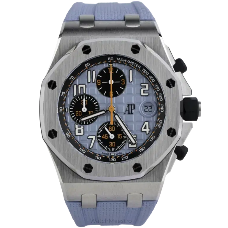 AP Royal Oak Offshore Baby Blue Strap (1)
