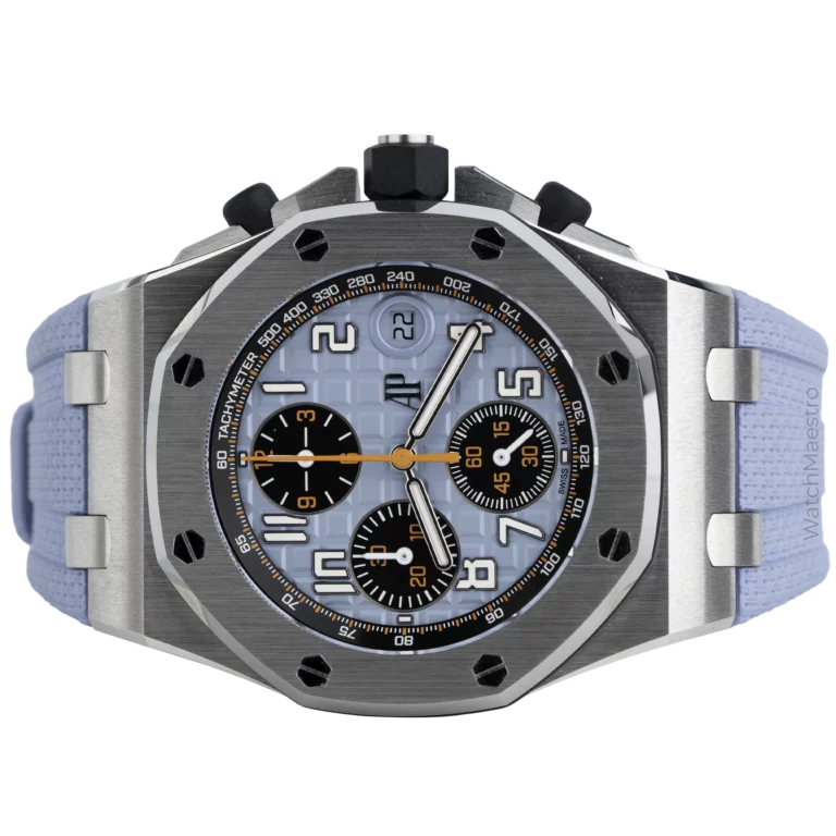 AP Royal Oak Offshore Baby Blue Strap (2)