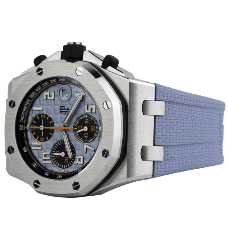 AP Royal Oak Offshore Baby Blue Strap (3)