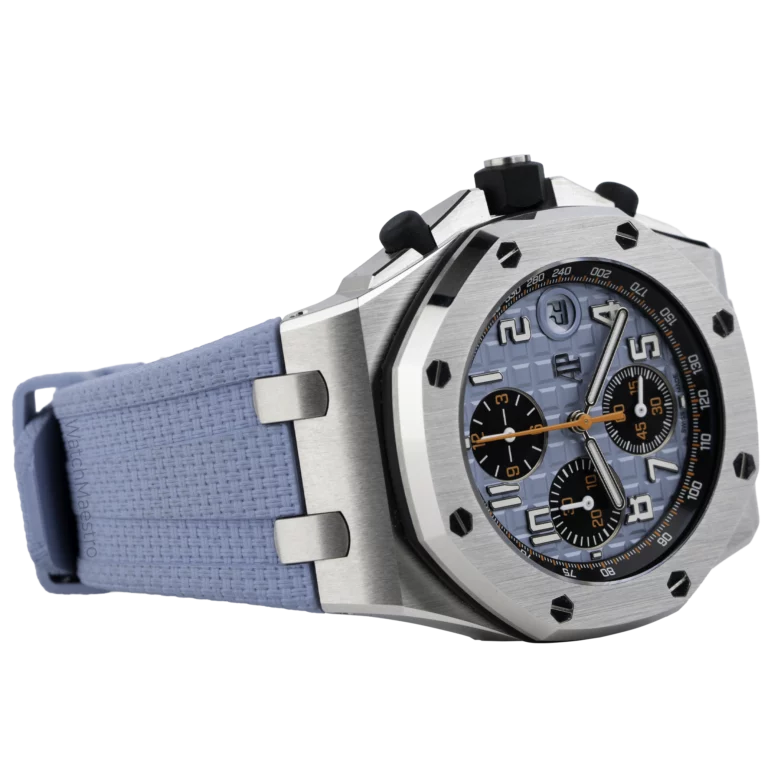 AP Royal Oak Offshore Baby Blue Strap (4)