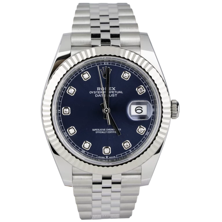 Rolex Datejust 41 Blue Diamond (1)