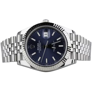 Rolex Datejust 41 Blue Fluted Jub Pre-owned (2)