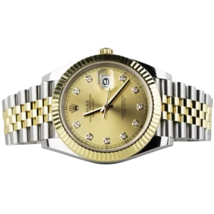 Rolex Datejust 41 Two Tone Champagne Diamond (2)