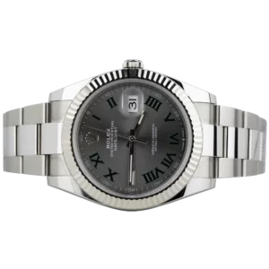 Rolex Datejust 41 Wimbledon Fluted Oyster (2)