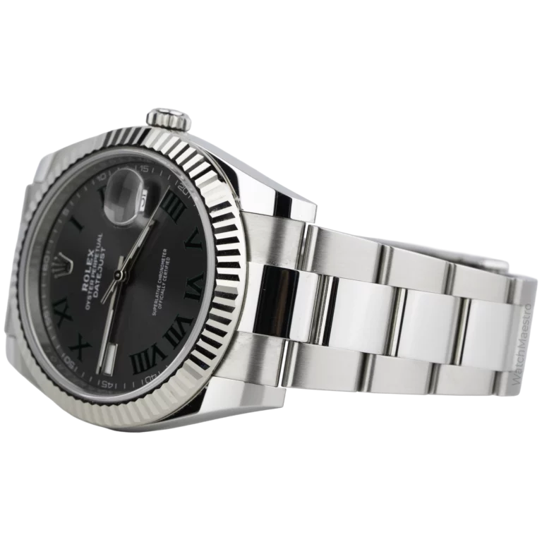 Rolex Datejust 41 Wimbledon Fluted Oyster (3)
