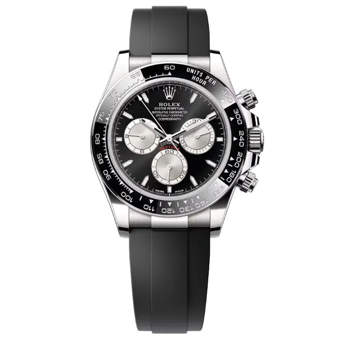 Rolex-Daytona-Black-Dial-White-Gold-Oysterflex-Product