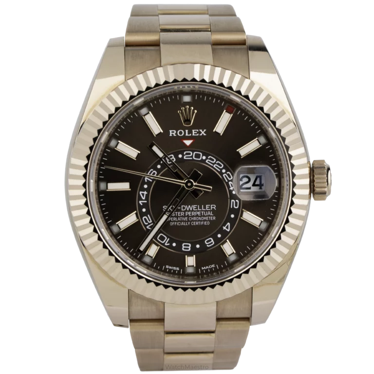 Rolex Sky Dweller Rose Gold Chocolate (1)