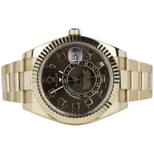 Rolex Sky Dweller Rose Gold Chocolate Old Dial (2)