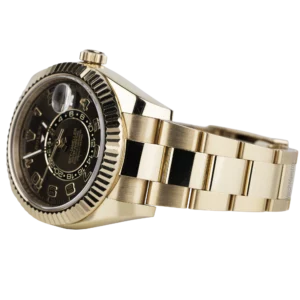 Rolex Sky Dweller Rose Gold Chocolate Old Dial (3)