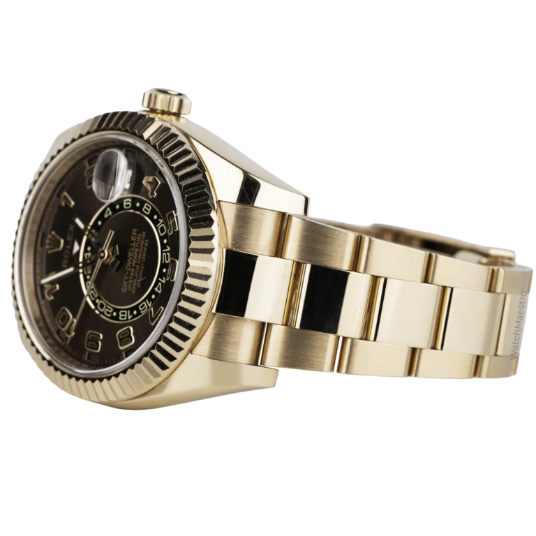 Rolex Sky Dweller Rose Gold Chocolate Old Dial (3)