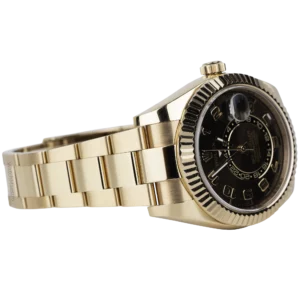 Rolex Sky Dweller Rose Gold Chocolate Old Dial (4)