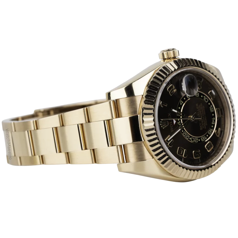 Rolex Sky Dweller Rose Gold Chocolate Old Dial (4)